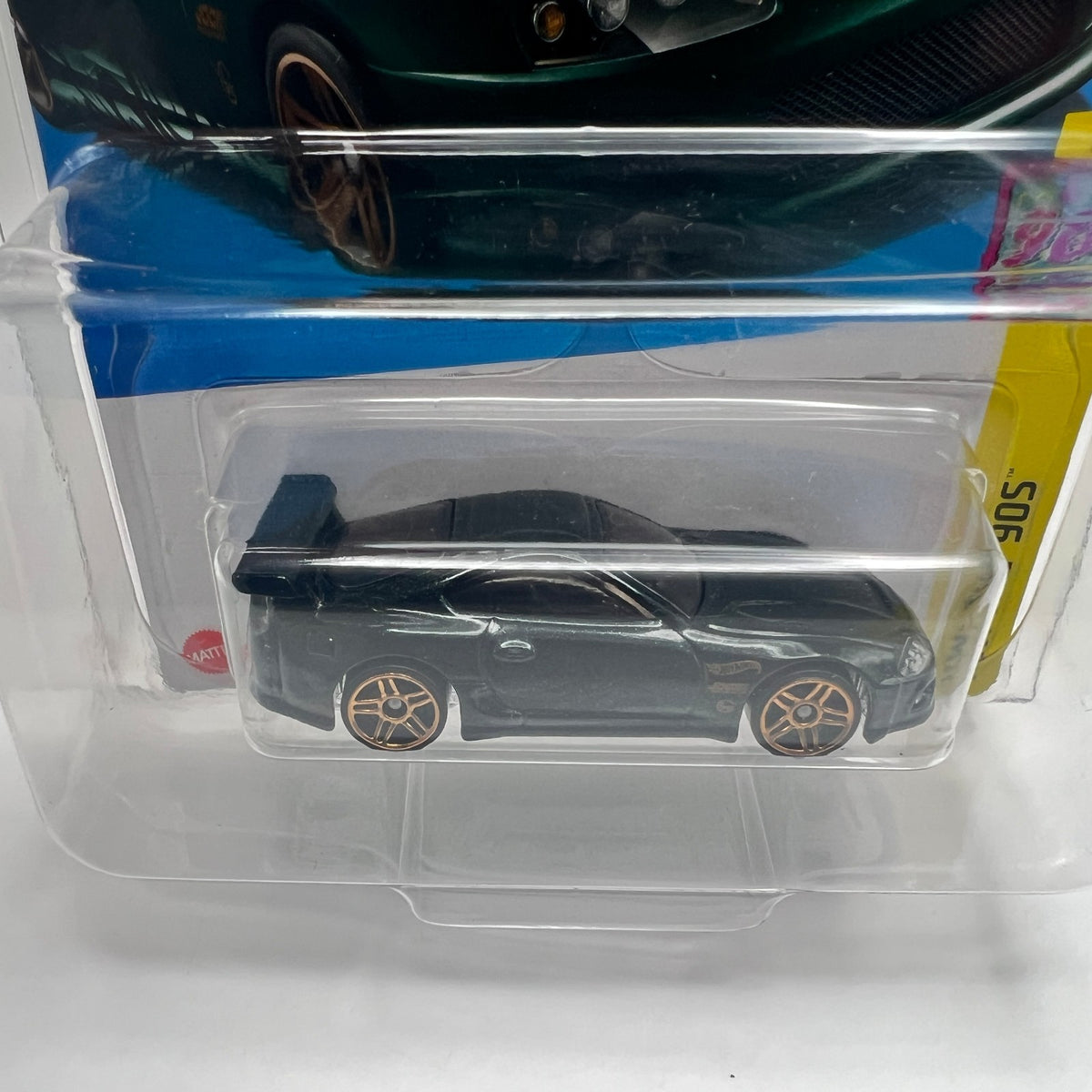 Hot Wheels Toyota Supra Dark Green 232/250 HW The '90s 8/10 The Vault