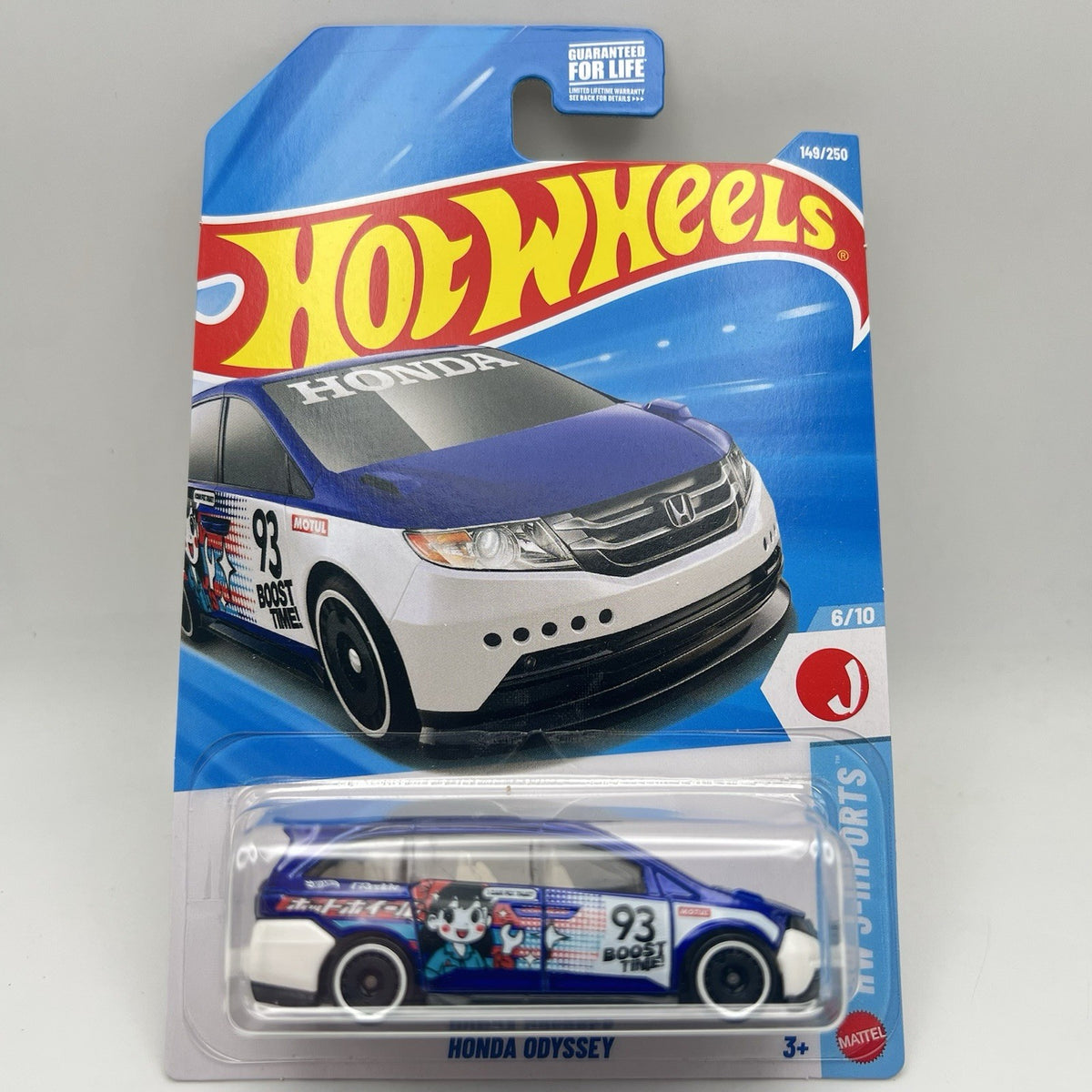 2026 Hot Wheels, Honda Odyssey, HW J-Imports, #6/10, #149/250