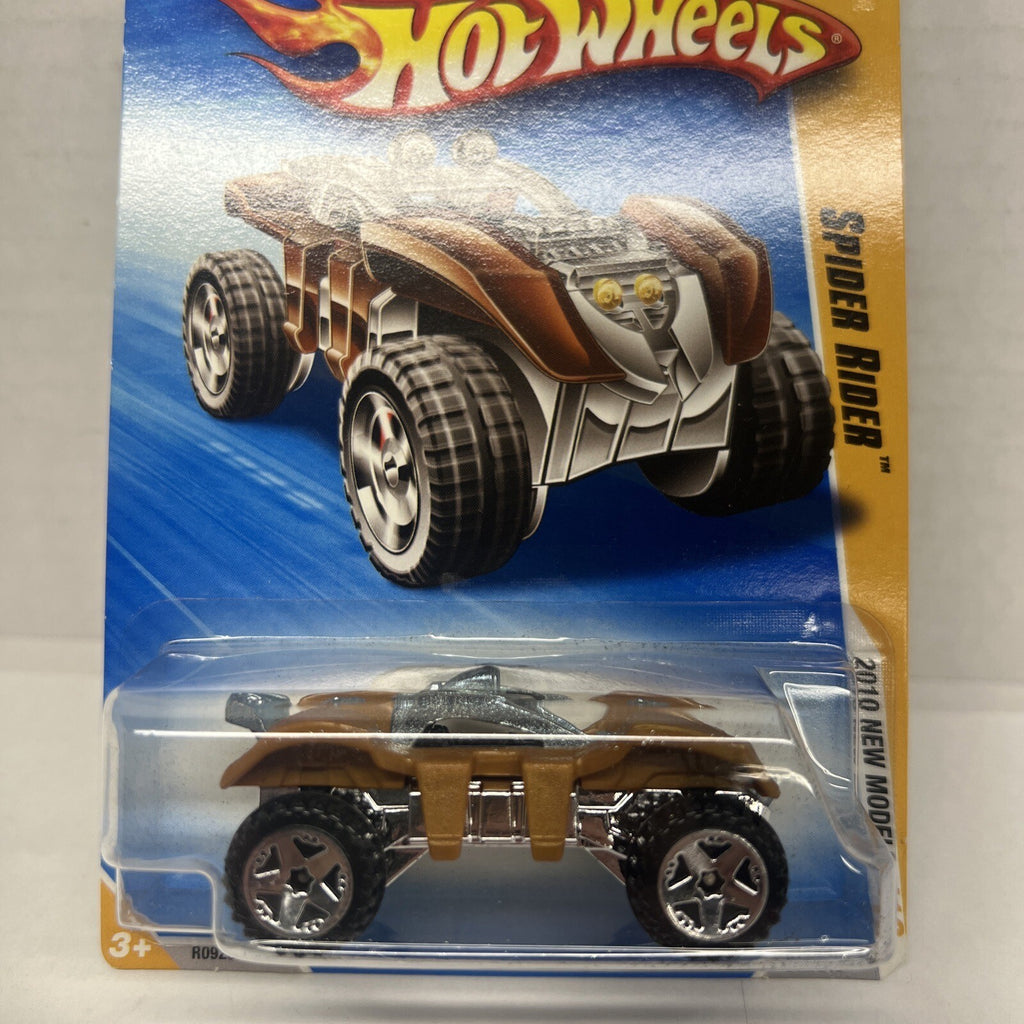 2010 1:64 Hot Wheels New Models 12/44 Spider Rider Brown 012/240
