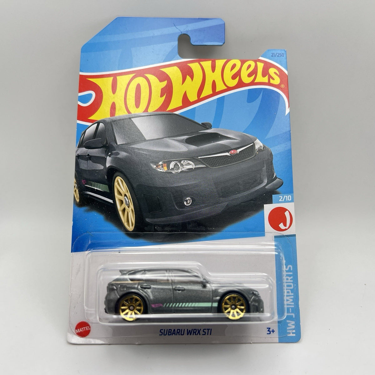 HOT WHEELS Jdm Subaru Wrx Sti Grey White Blue And Yellow Lot Of 4