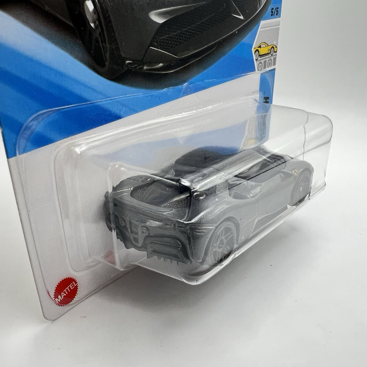 Ferrari SF90 Stradale Hot Wheels Gray Factory Fresh 2025 1:64 Diecast