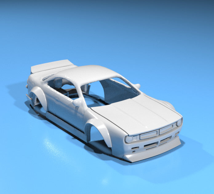 Boss Style Wide Body Kit for Hot Wheels Nissan Silvia S14 - Resin - 3d Printed