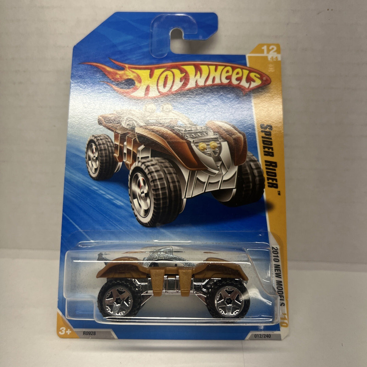 2010 1:64 Hot Wheels New Models 12/44 Spider Rider Brown 012/240