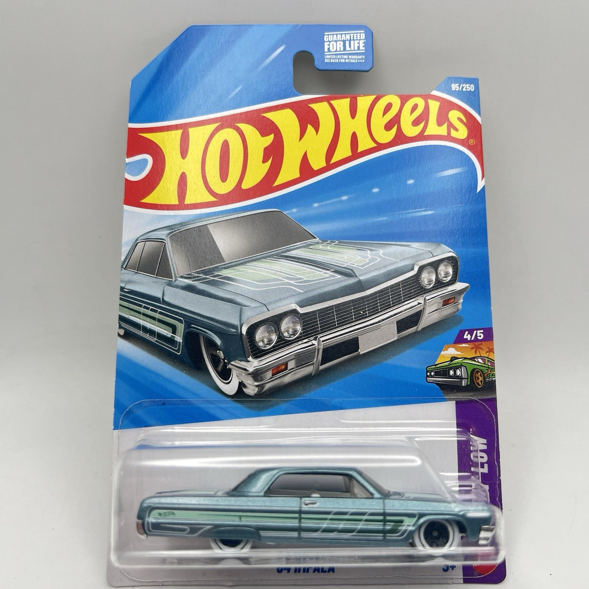 Hot Wheels 2026 HW Layin' Low '64 Impala Mint Green
