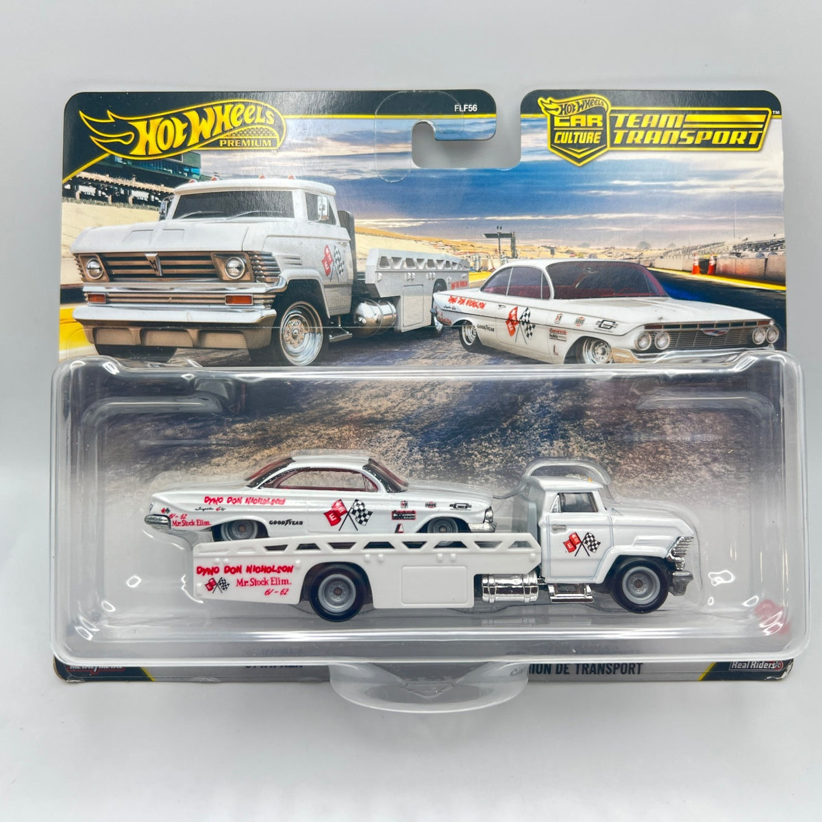 Hot Wheels Team Transport 61 Impala Horizon Hauler Dyno Don Nicholson