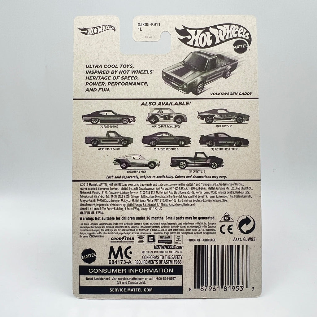 Hot Wheels Flying Customs Volkswagen Caddy Green