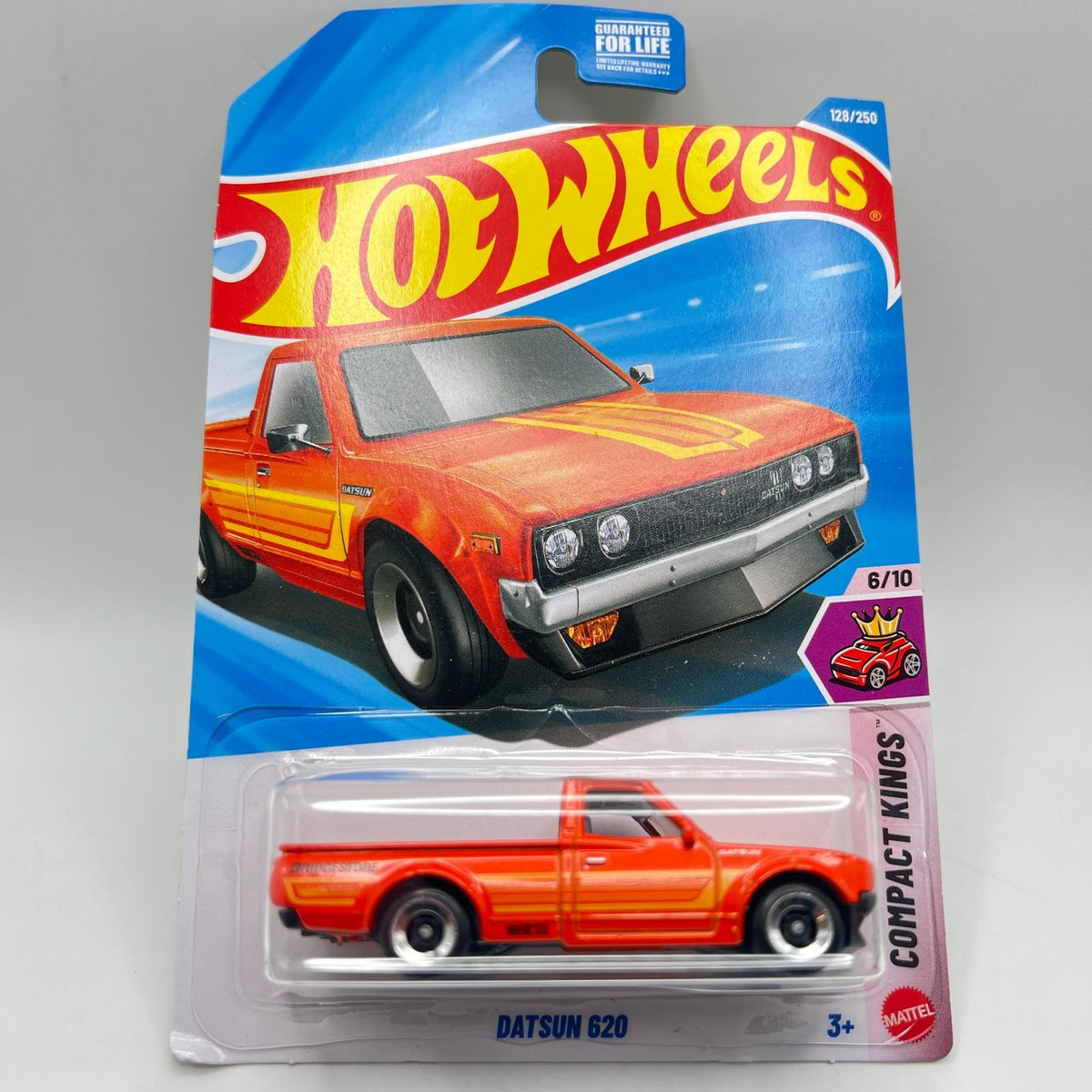 Hot Wheels Datsun 620 Orange Compact Kings 6/10 128/250 2026