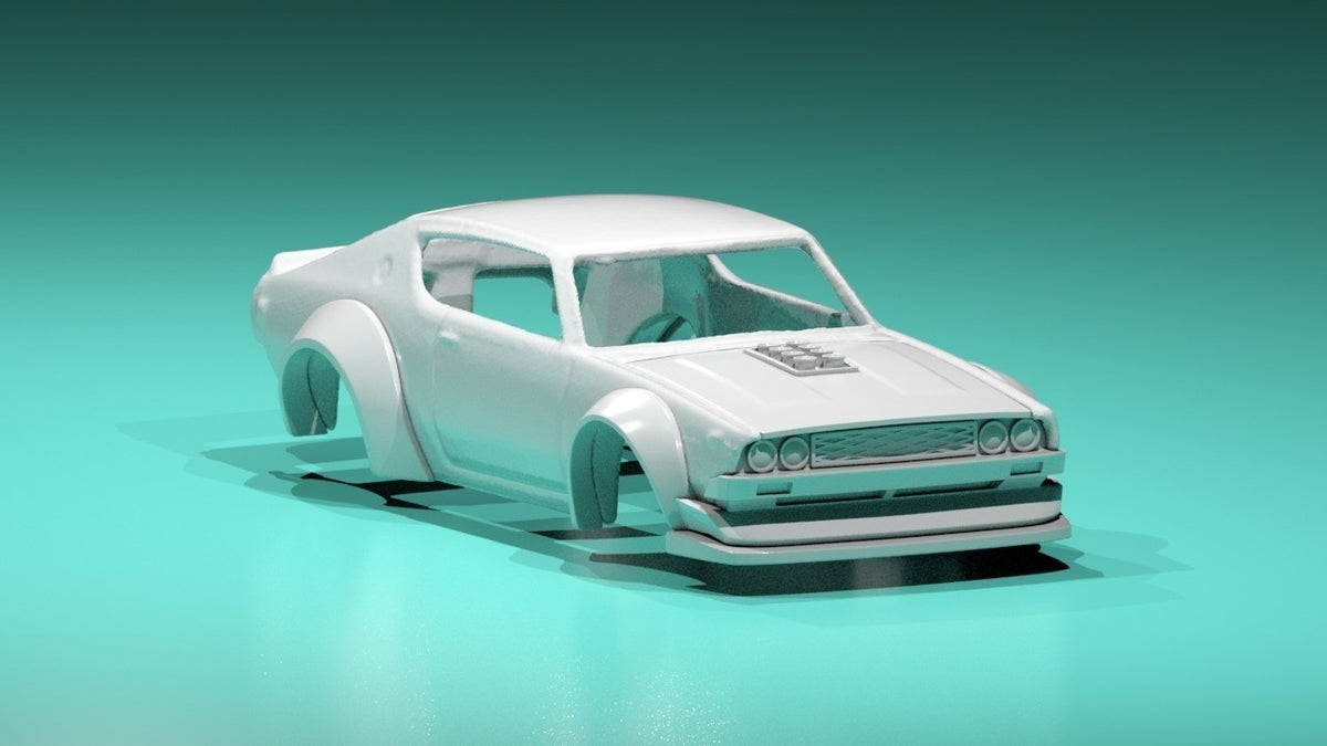 Formula Drift Style Wide Body Kit for Hot Wheels 2000Gtr Kenmeri Daigo Saito