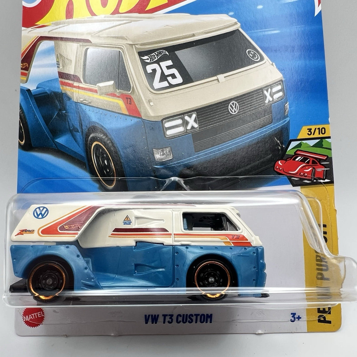 VW T3 Custom Peak Pursuit Hot Wheels Volkswagen T3 Transporter van 2024 - NEW