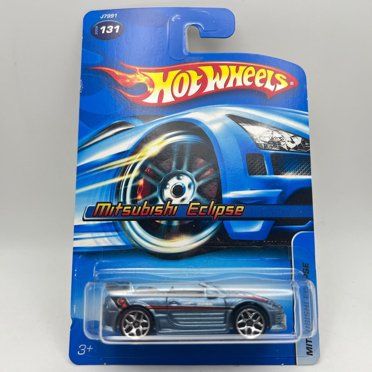 Hot Wheels Mitsubishi Eclipse Gray 2006 #131