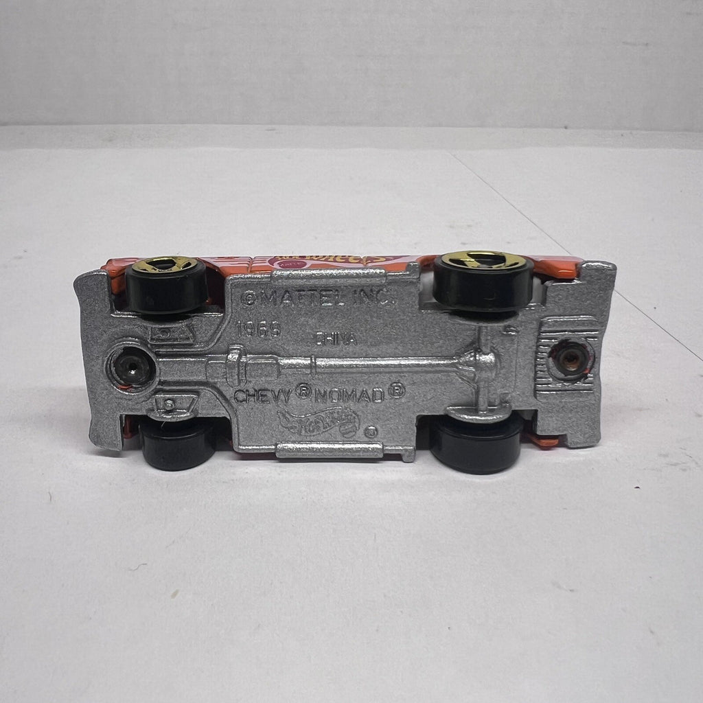 Vintage 1969 Hot Wheels .Com  55 CHEVY NOMAD Orange