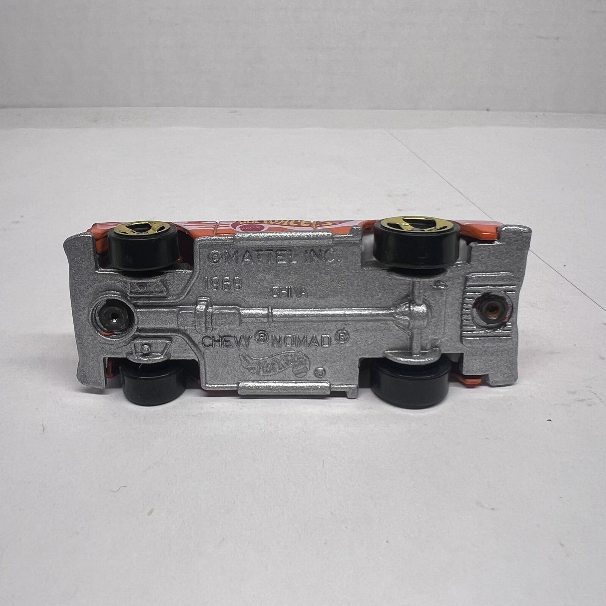 Vintage 1969 Hot Wheels .Com  55 CHEVY NOMAD Orange