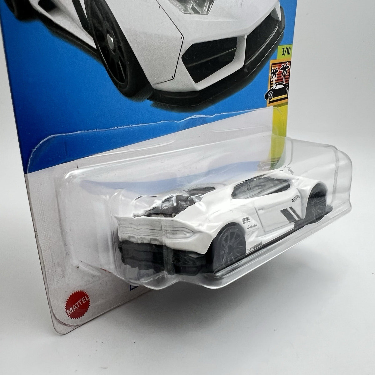 Hot Wheels HW Exotics 3/10 LB-Works Lamborghini Huracan Coupe 172/250 White