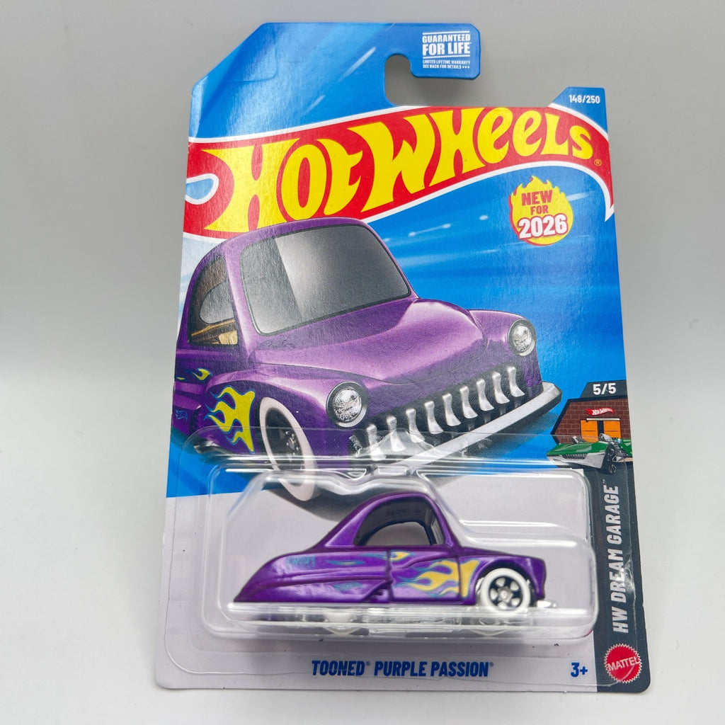 Hot Wheels Tooned Purple Passion HW Dream Garage 5/5 148/250