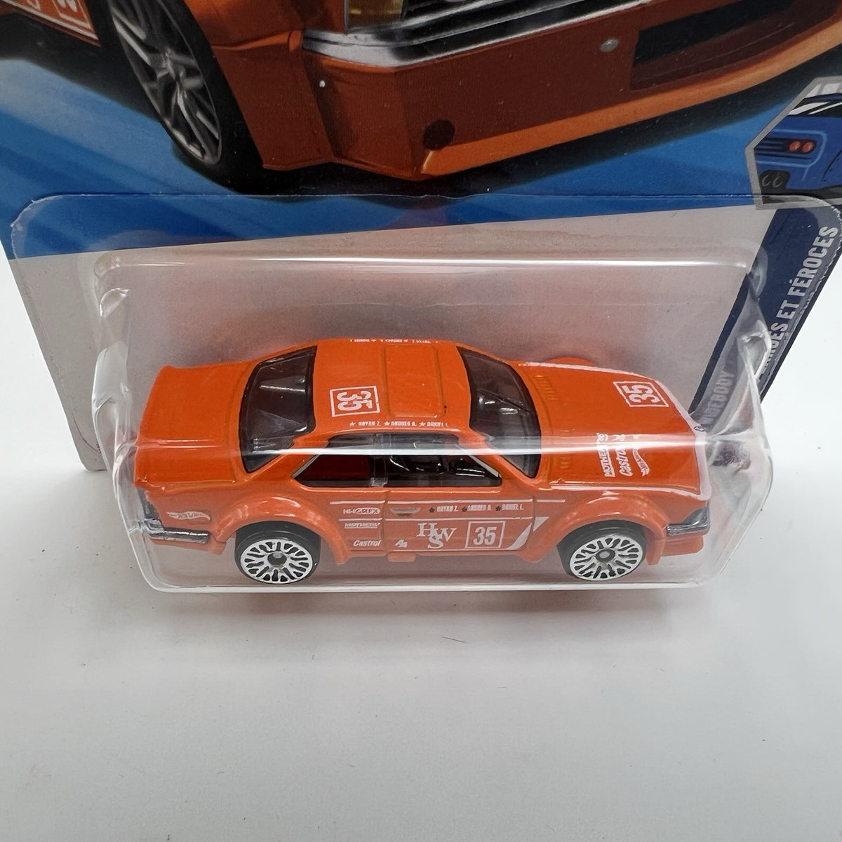 BMW 635 CSi 185/250 Hot Wheels 2025  Wild Widebody 1/5 orange