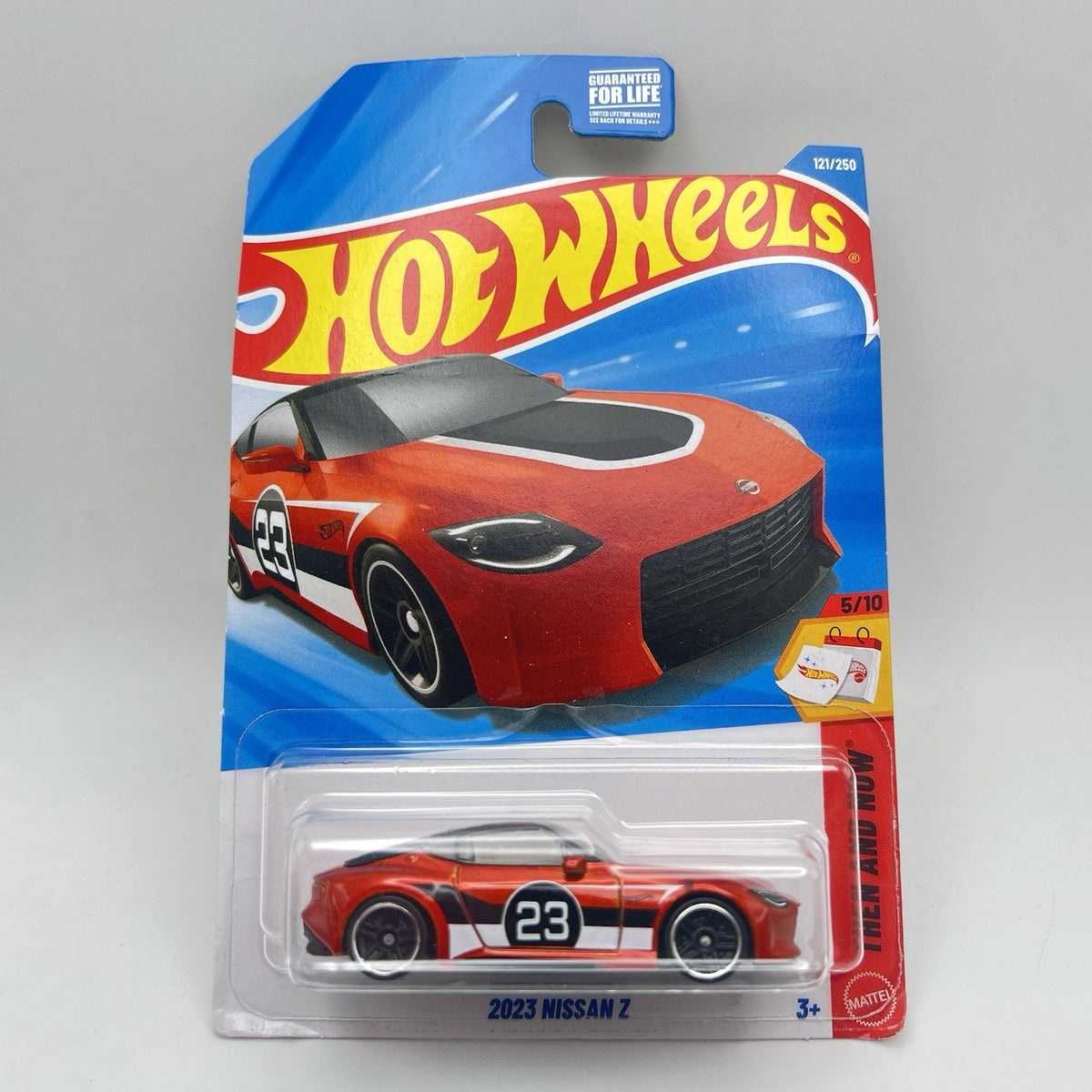 Hot Wheels 2023 Nissan Z 1:64 Then and Now Orange Diecast Car