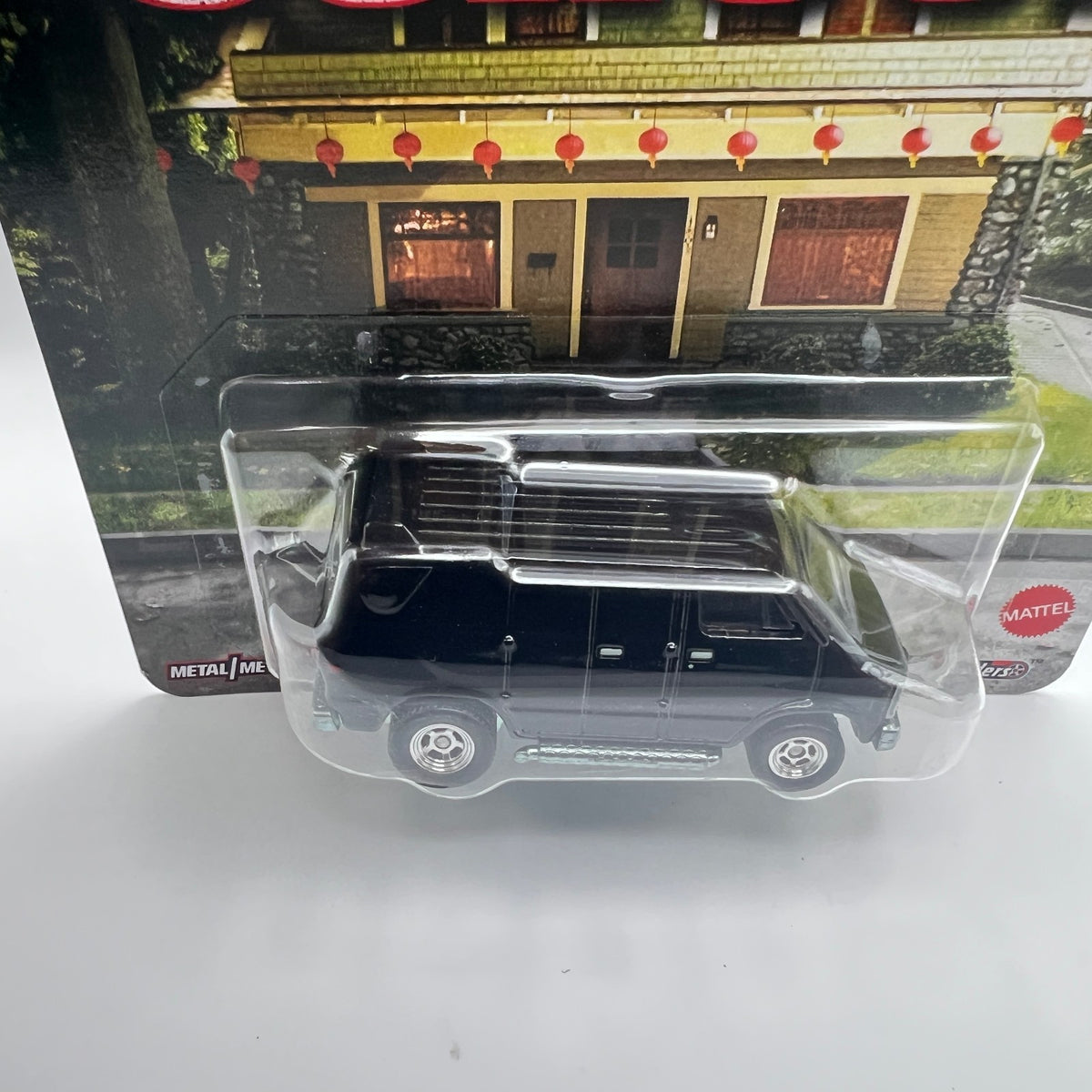 Hot Wheels Premium 1979 Dodge Ram Van Old School Pop Culture Black