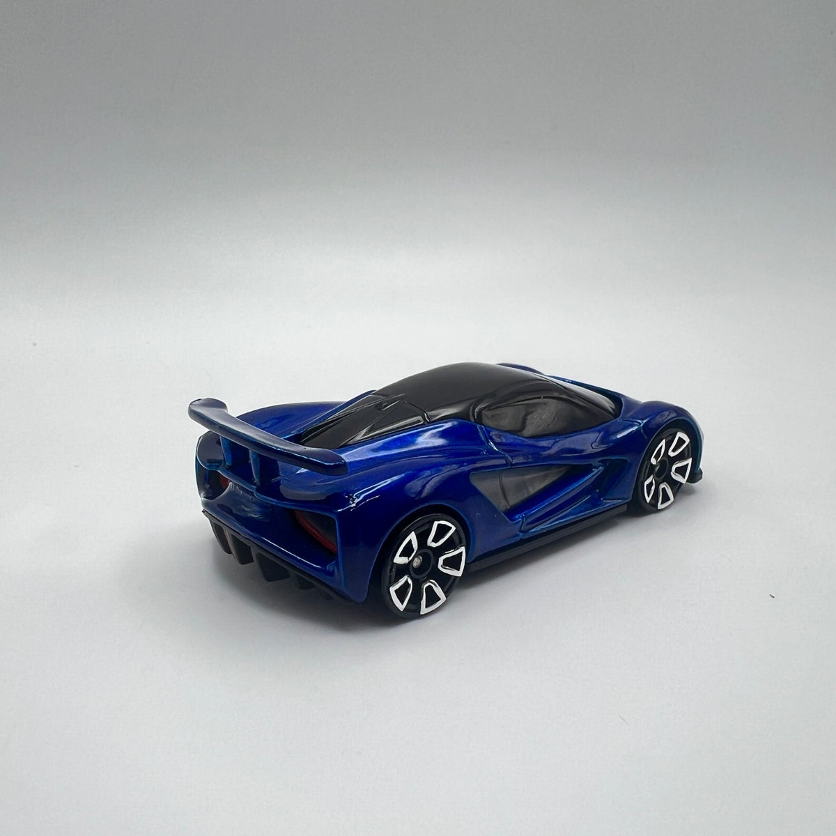 2025 Hot Wheels Lotus Evija - Dark Blue - HW MOTOR SHOW - Loose