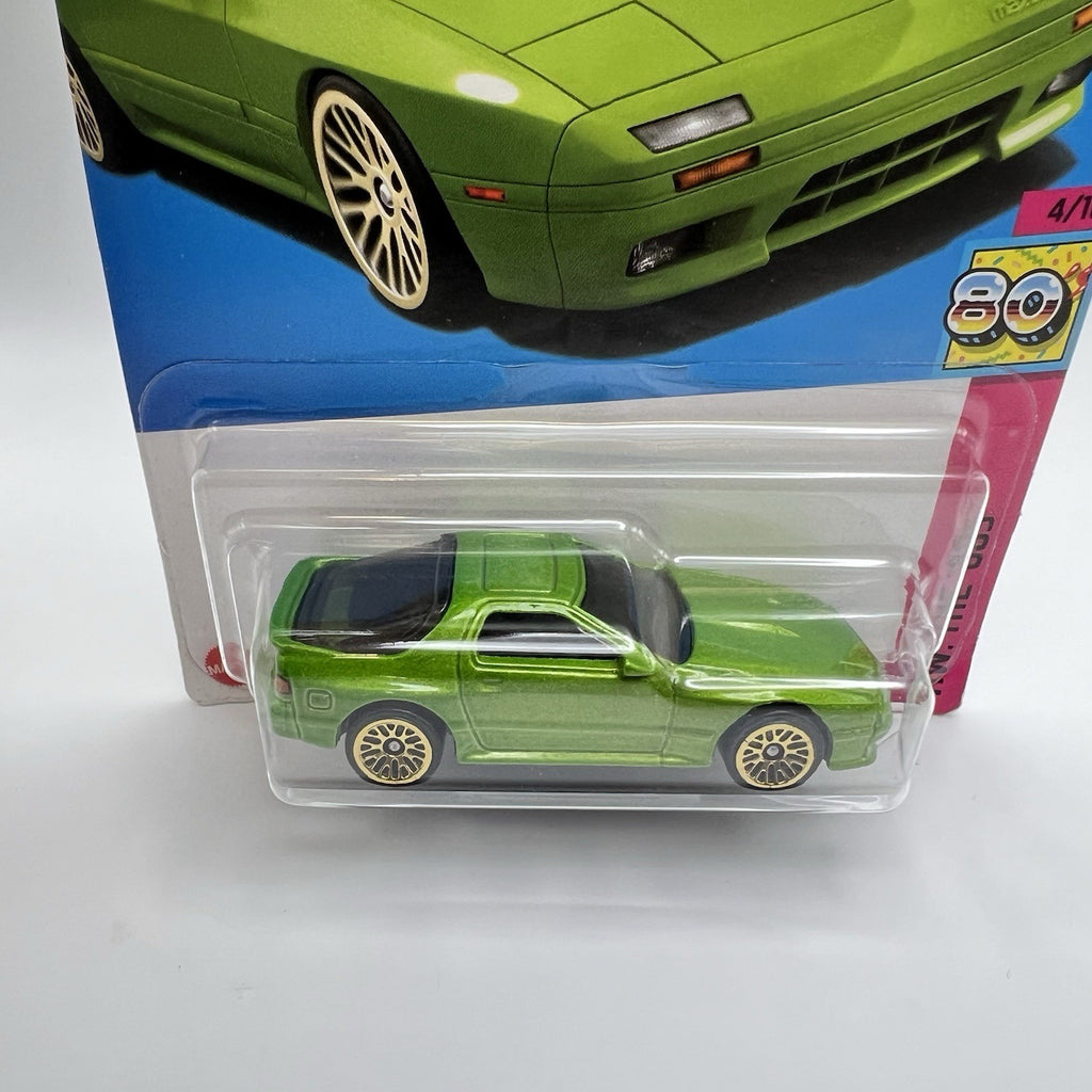 Hot Wheels '89 Mazda Savanna RX-7 FC35  (Green) HW The '80s 4/10 #51 2023