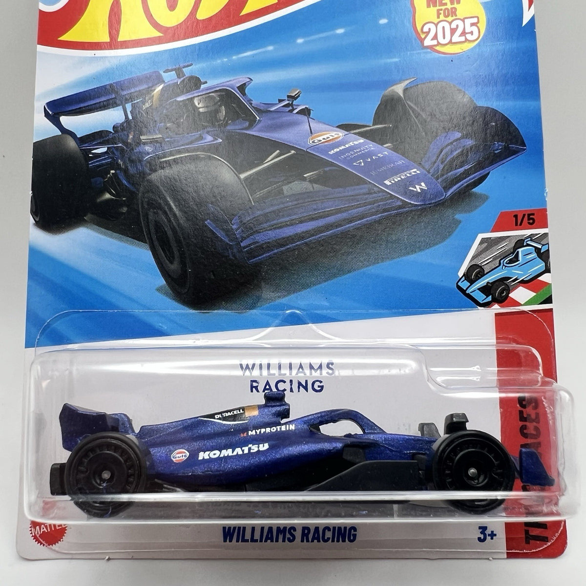 2025 Hot Wheels Williams Racing - Formula 1 Blue F1 #59 59/250