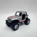 WARN INDUSTRIES 75th Anniversary 2007 MBX 4X4 💥 SILVER METALLIC  Matchbox Loose