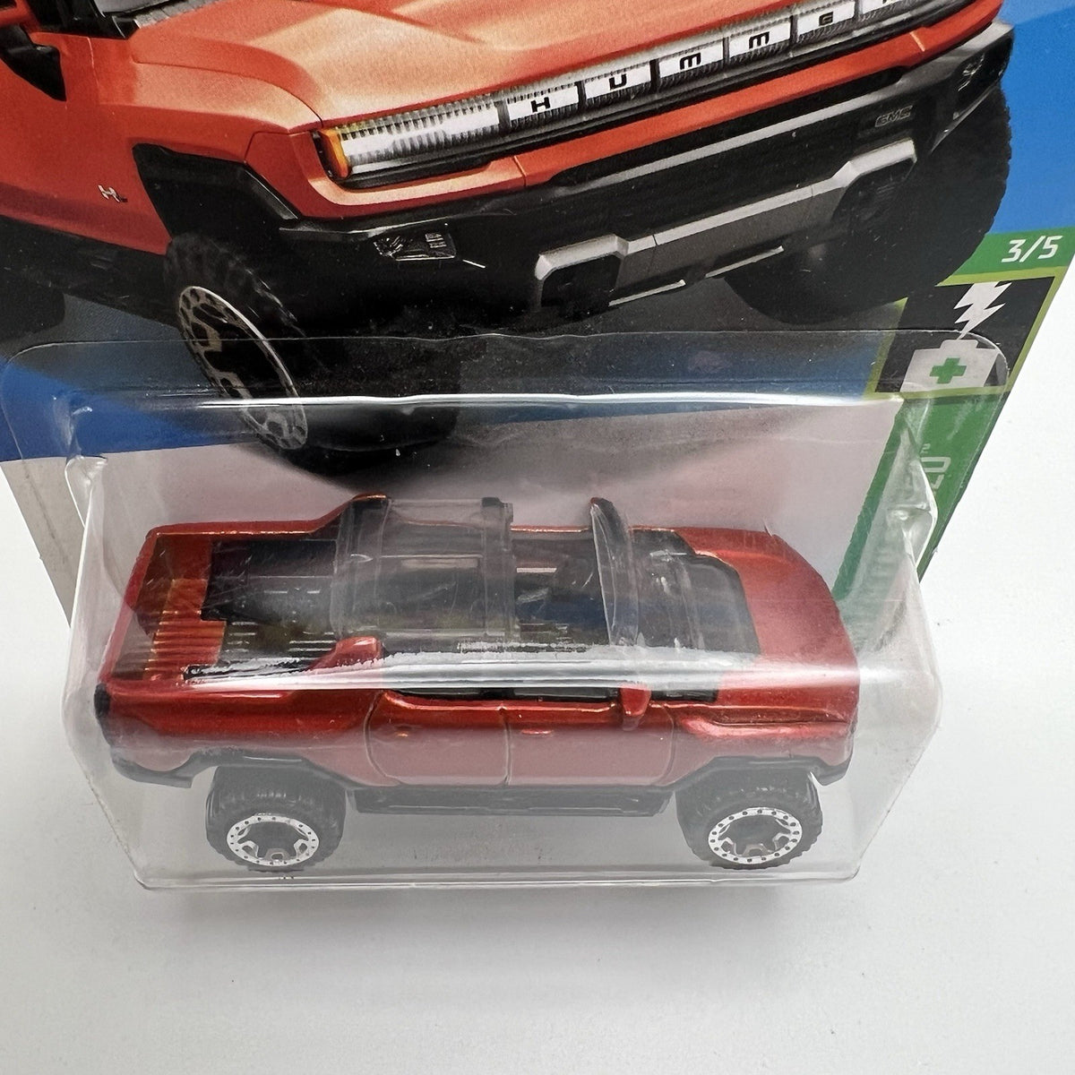 GMC Hummer EV 130/250 Hot Wheels 2022 HCX41 HW Green Speed 3/5