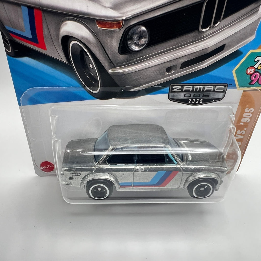 Hot Wheels BMW 2002 ZAMAC 005 77/250 HW '70s vs '90s 5/10