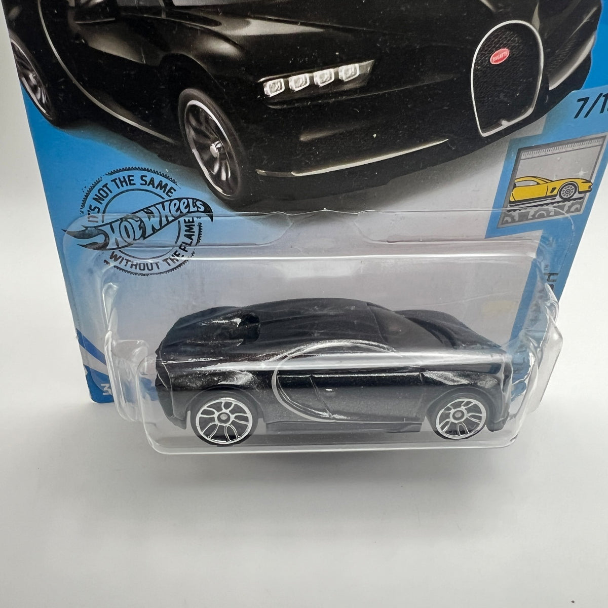 '16 Bugatti Chiron - Black | HW Factory Fresh 7/10 | Hot Wheels 89/250