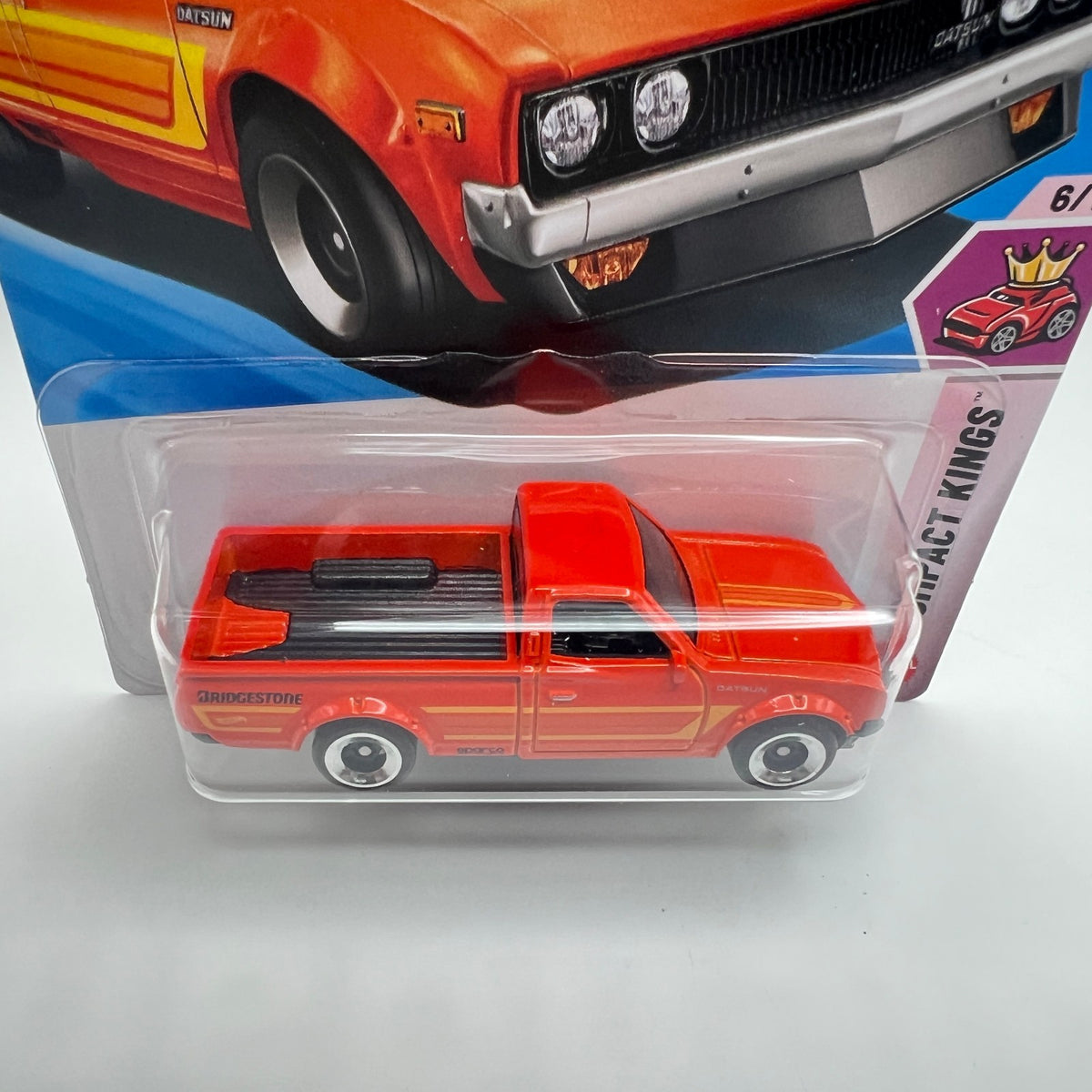 Hot Wheels Datsun 620 Orange Compact Kings 6/10 128/250 2026