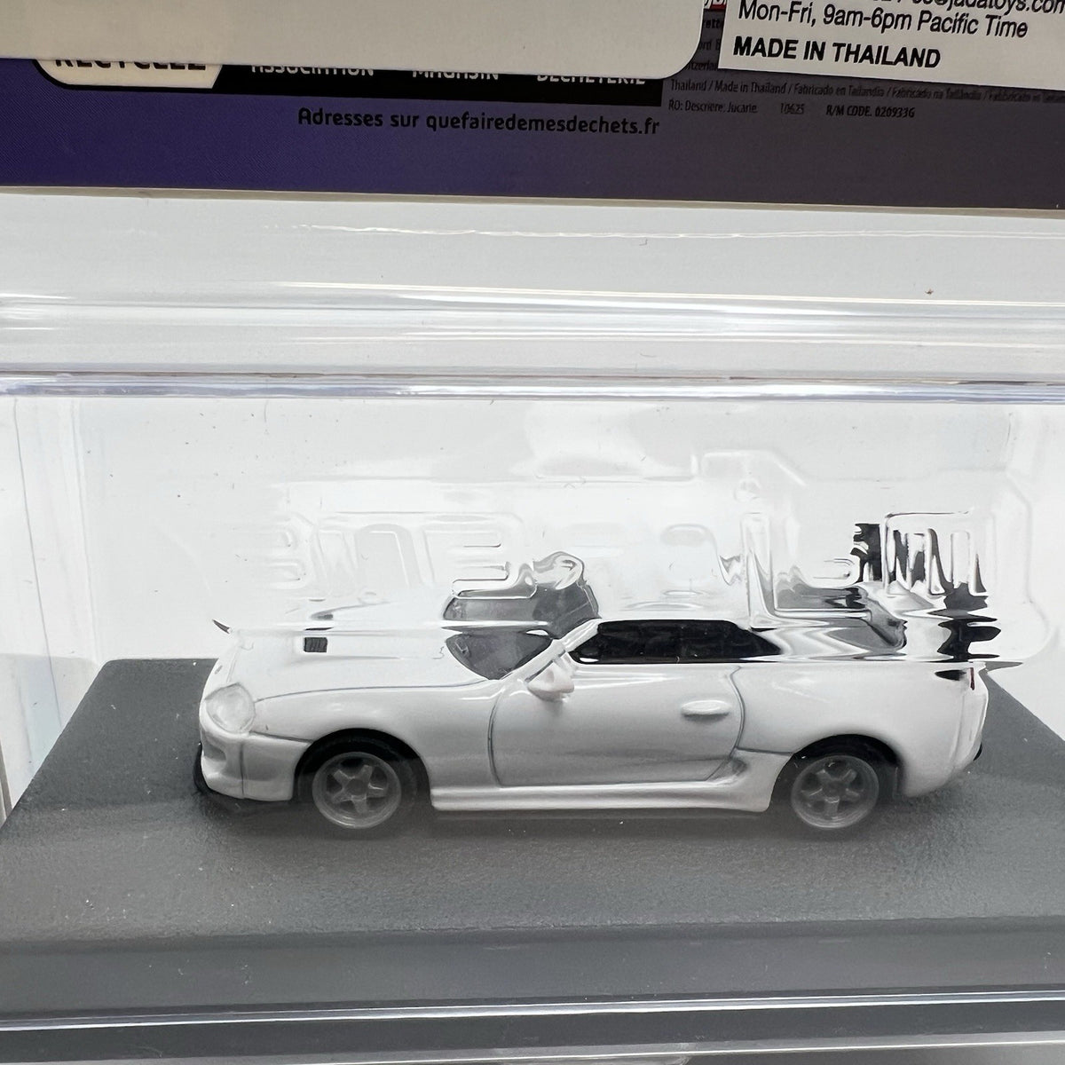 Majorette 1:64 Collector Series Wave 3 2025 1995 Toyota Supra White Car 1017-3I