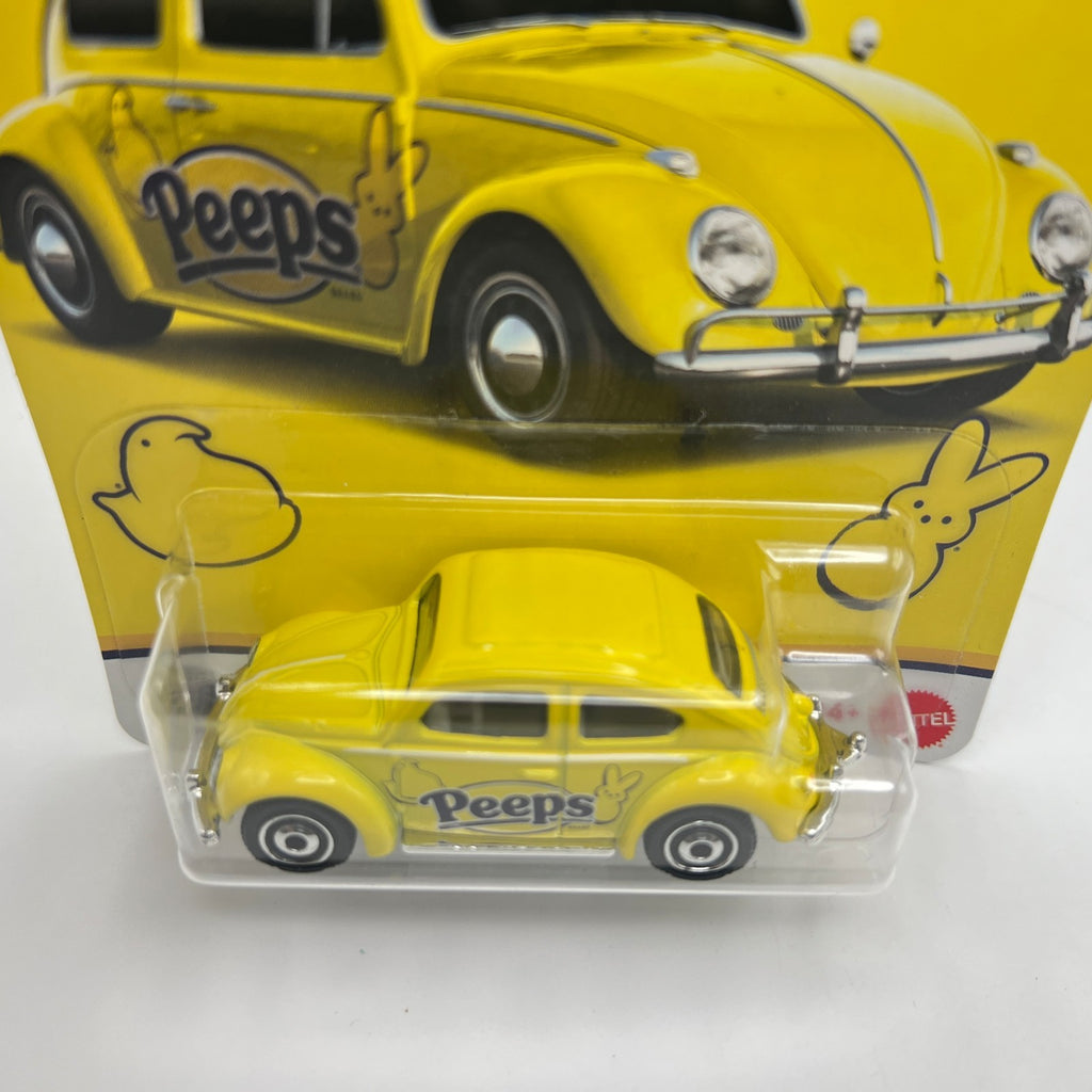 Matchbox 62 Volkswagen Beetle Peeps Yellow 1:64 Diecast