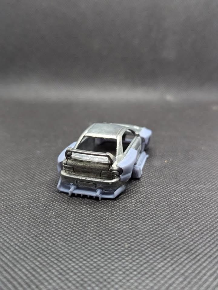 FatBoi Style Wide Body Kit for Hot Wheels Subaru 22B - Resin - 3d Printed