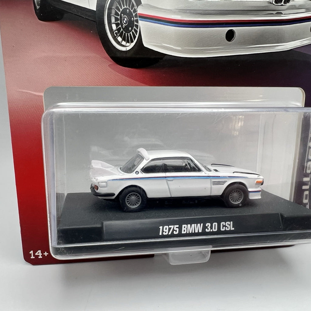 Majorette 2025 Collector Series White 1975 BMW 3.0 CSL 1:64 Scale