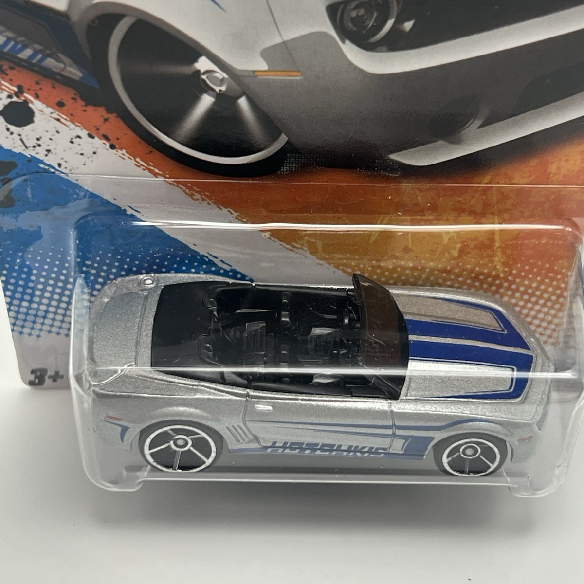 NIP 2010 Hot Wheels Mainline Camaro Convertible Concept 101/240 Mtflk Silver