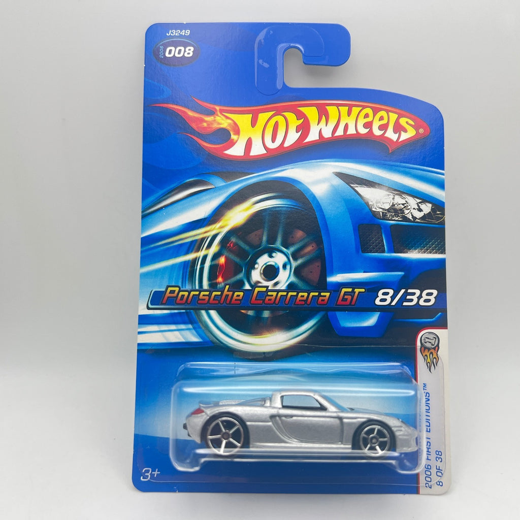Hot Wheels Porsche Carrera GT Silver 2006 First Editions #008