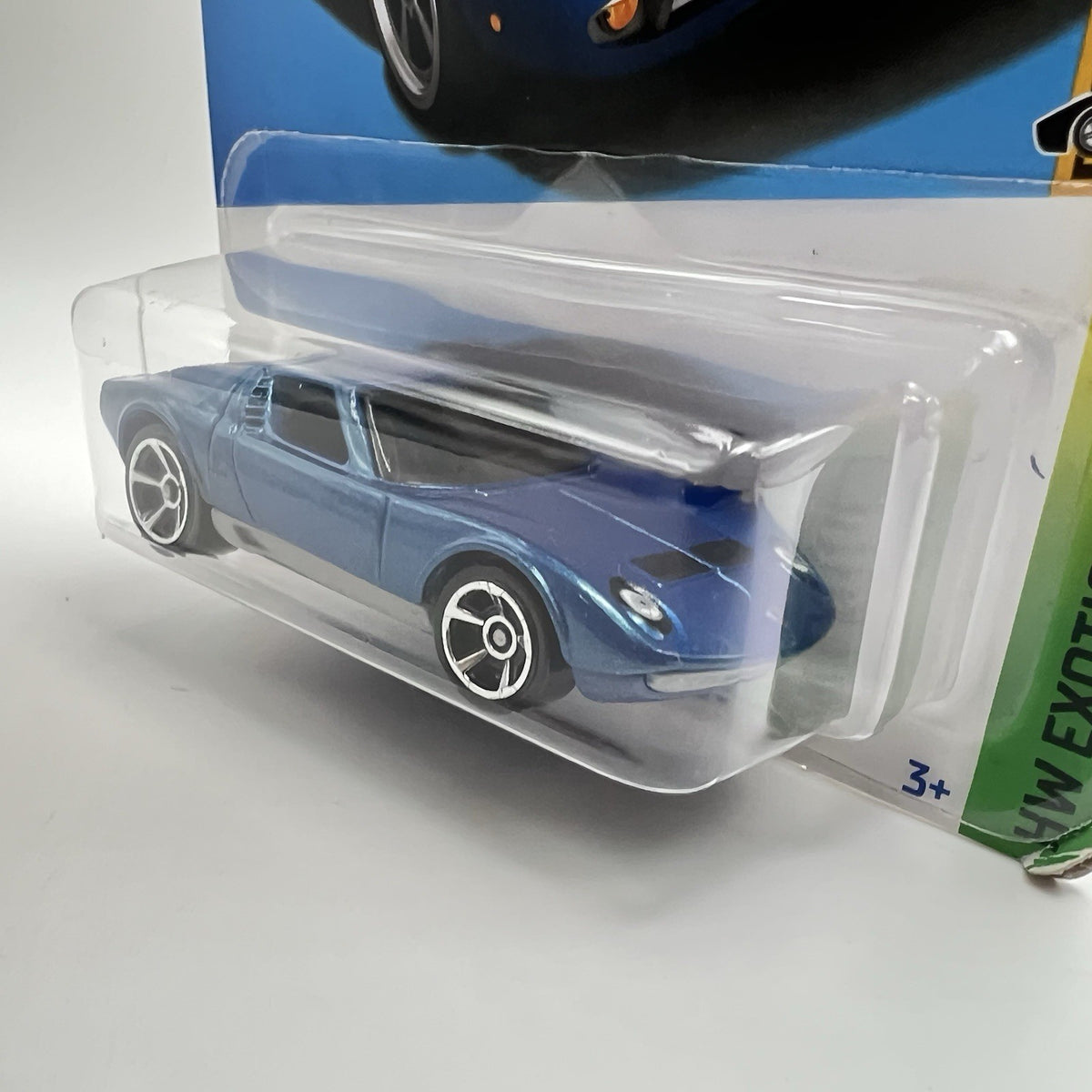 Hot Wheels Blue 71’ Lamborghini Miura SV Exotics “New”