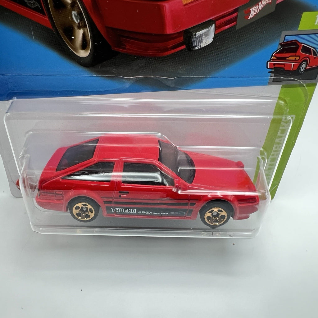 2022 Hot Wheels Toyota AE86 Sprinter TRUENO Red