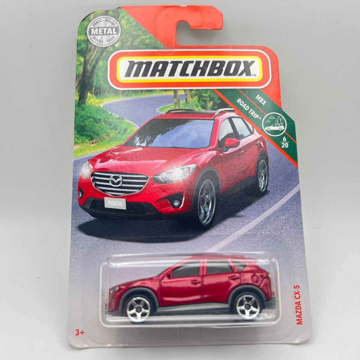 Matchbox Mazda CX-5 Red Road Trip 6/20 18/100 1:64 Diecast