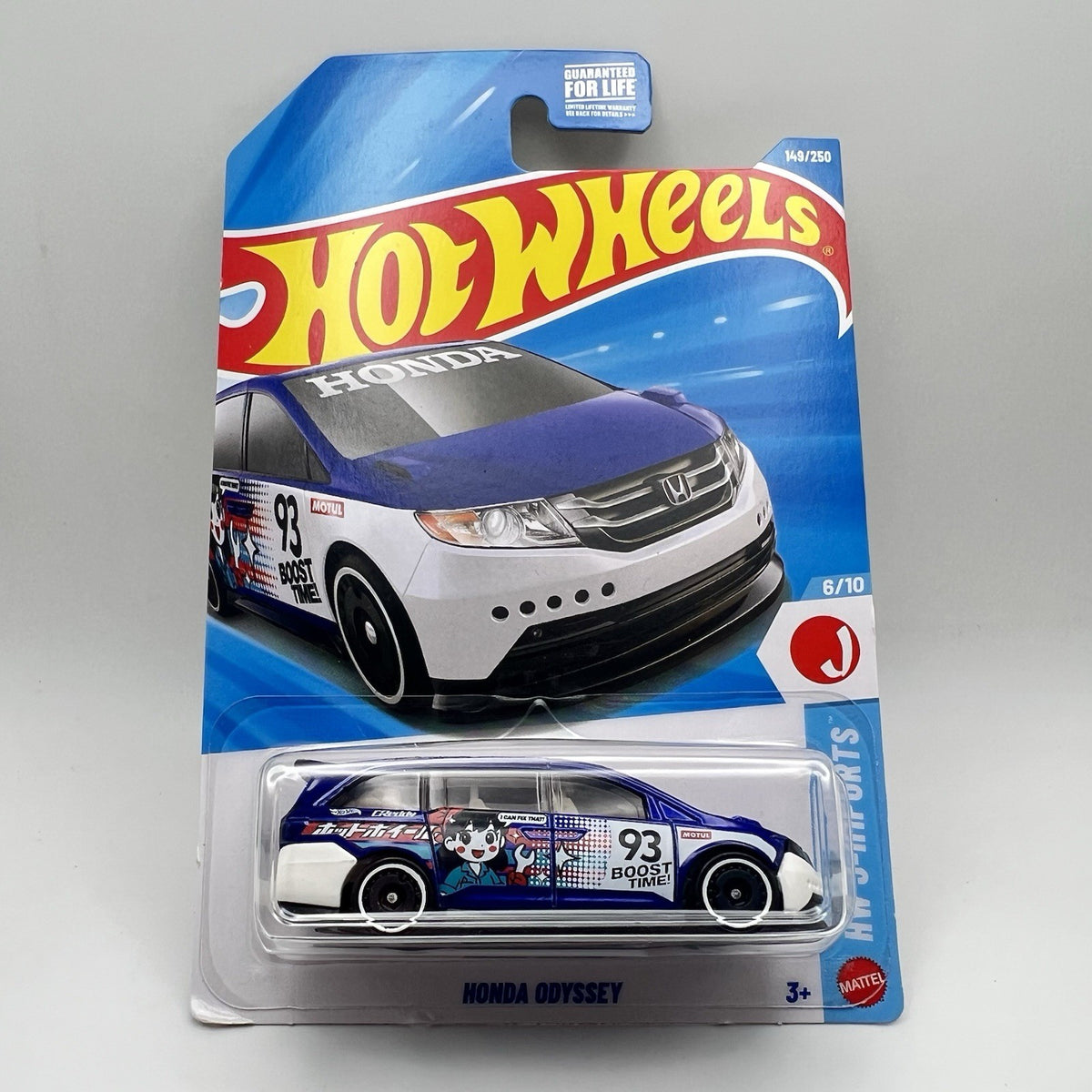 2026 Hot Wheels, Honda Odyssey, HW J-Imports, #6/10, #149/250