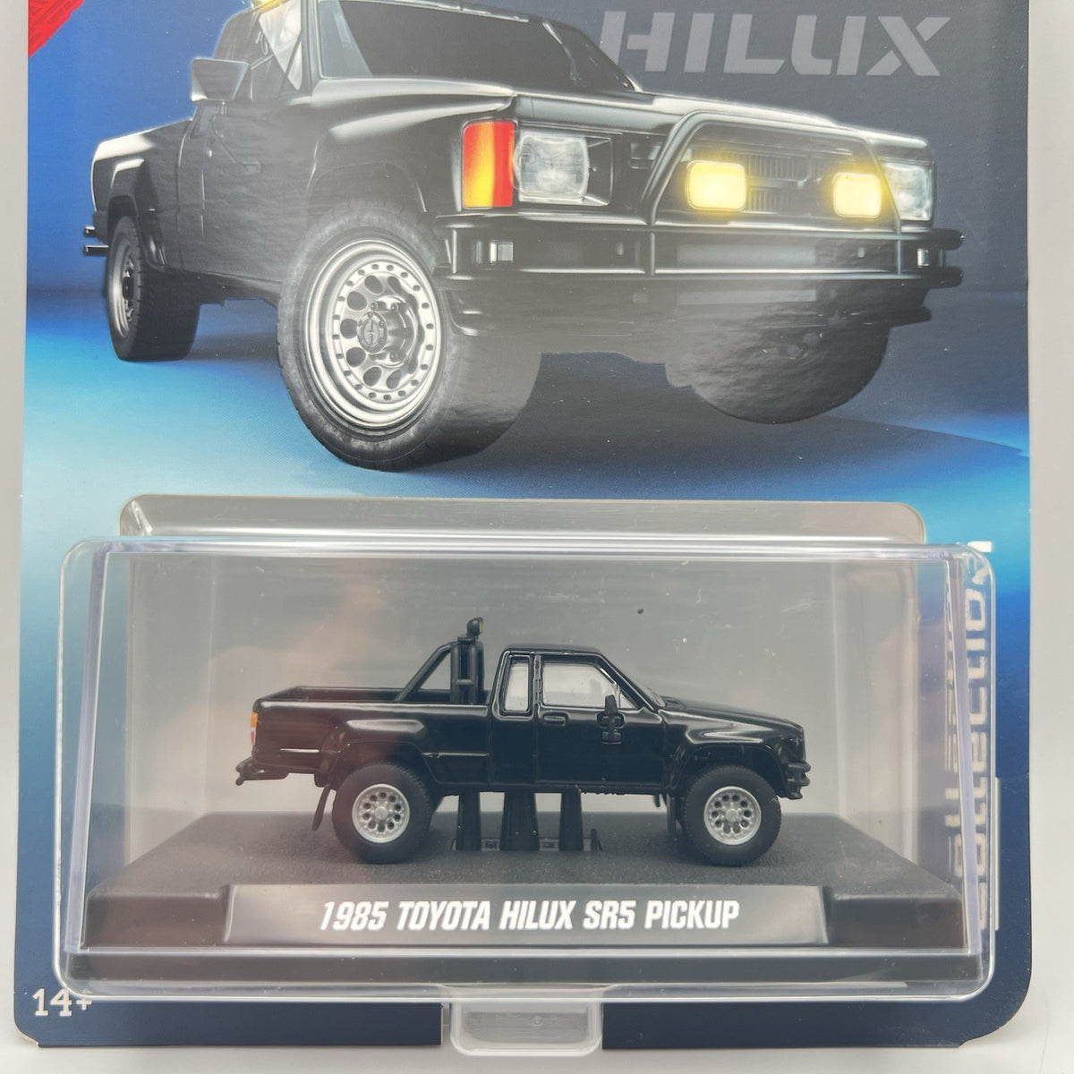 Majorette Collectors Series 1985 Toyota Hilux SR5 Pickup Black