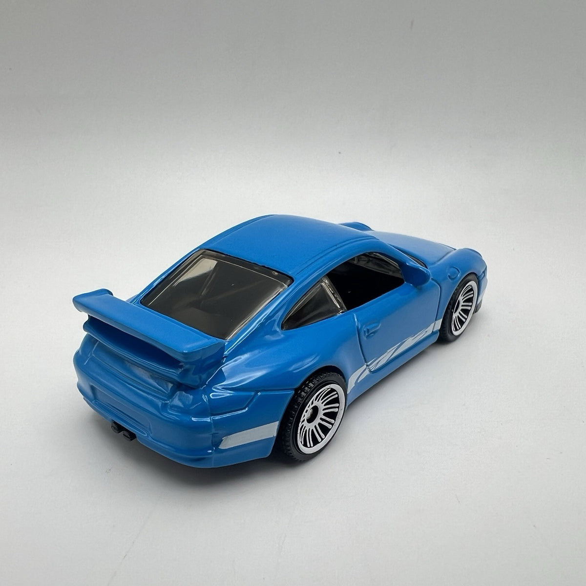 2007 PORSCHE 911 GT3 Diorama Collectible DieCast Model Car 1:64 Blue LOOSE