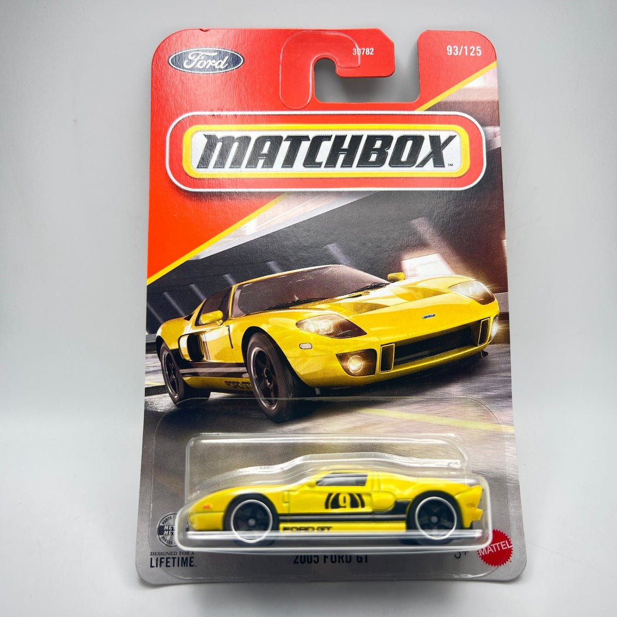 Matchbox 2005 Ford GT Yellow #9 93/125 2026 Mainline