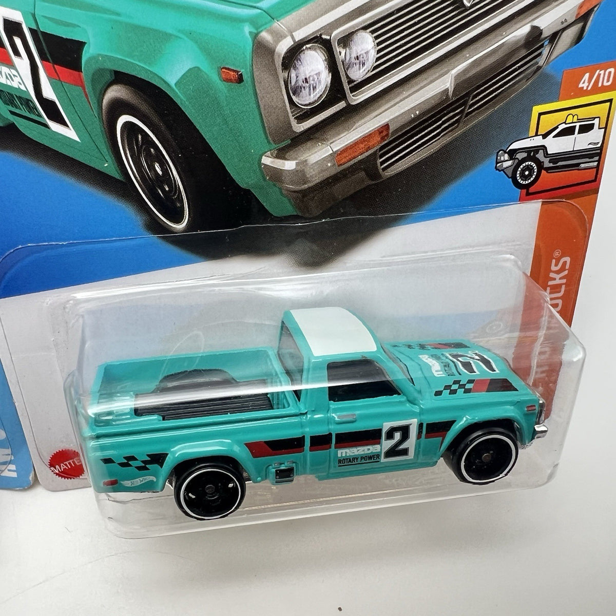 2025 Hot Wheels #47 Mazda Repu Hot Trucks,  2023 #147 Mazda Repu J Imports