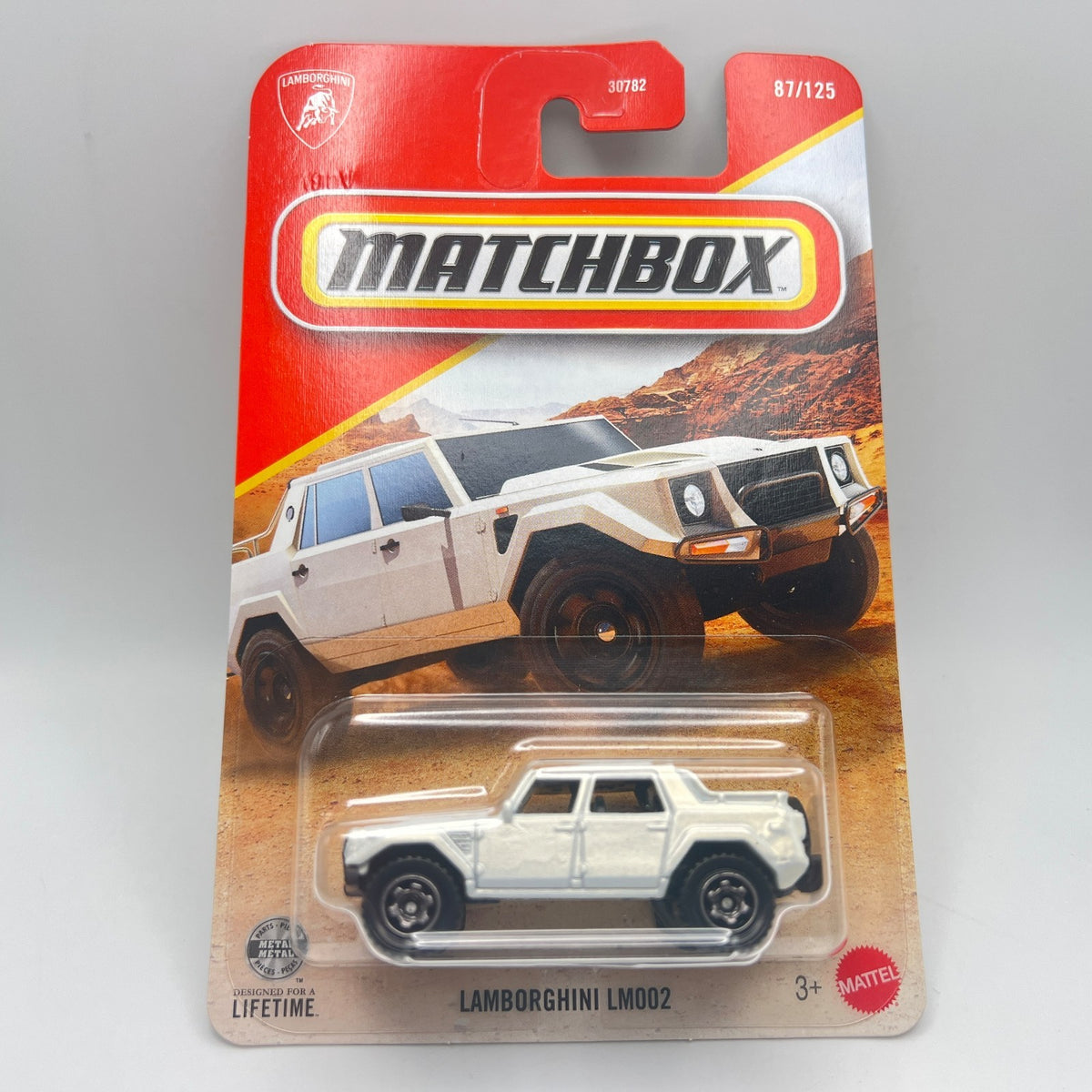 Matchbox Lamborghini LM002 White 87/125 2026 Mainline