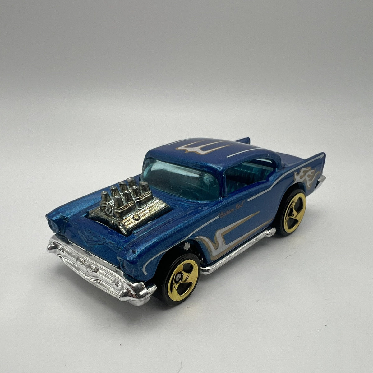 1976 Hot Wheels '57 CHEVY (Blue) Loose