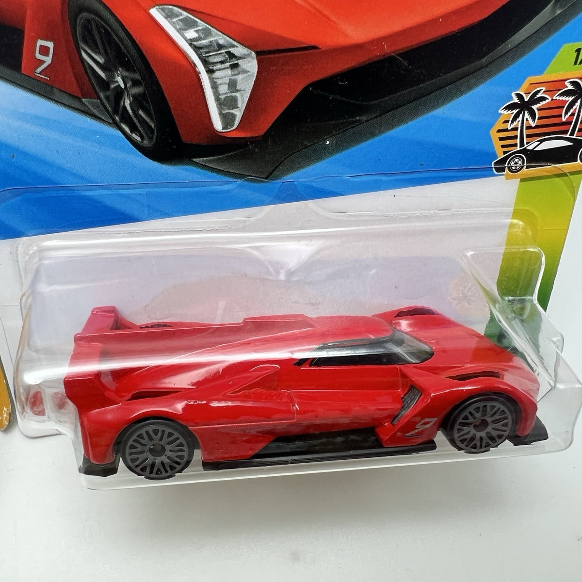 2 New Hot Wheels Cadillac Project GTP Hypercar #123 Turbo Blue #99 Exotics Red