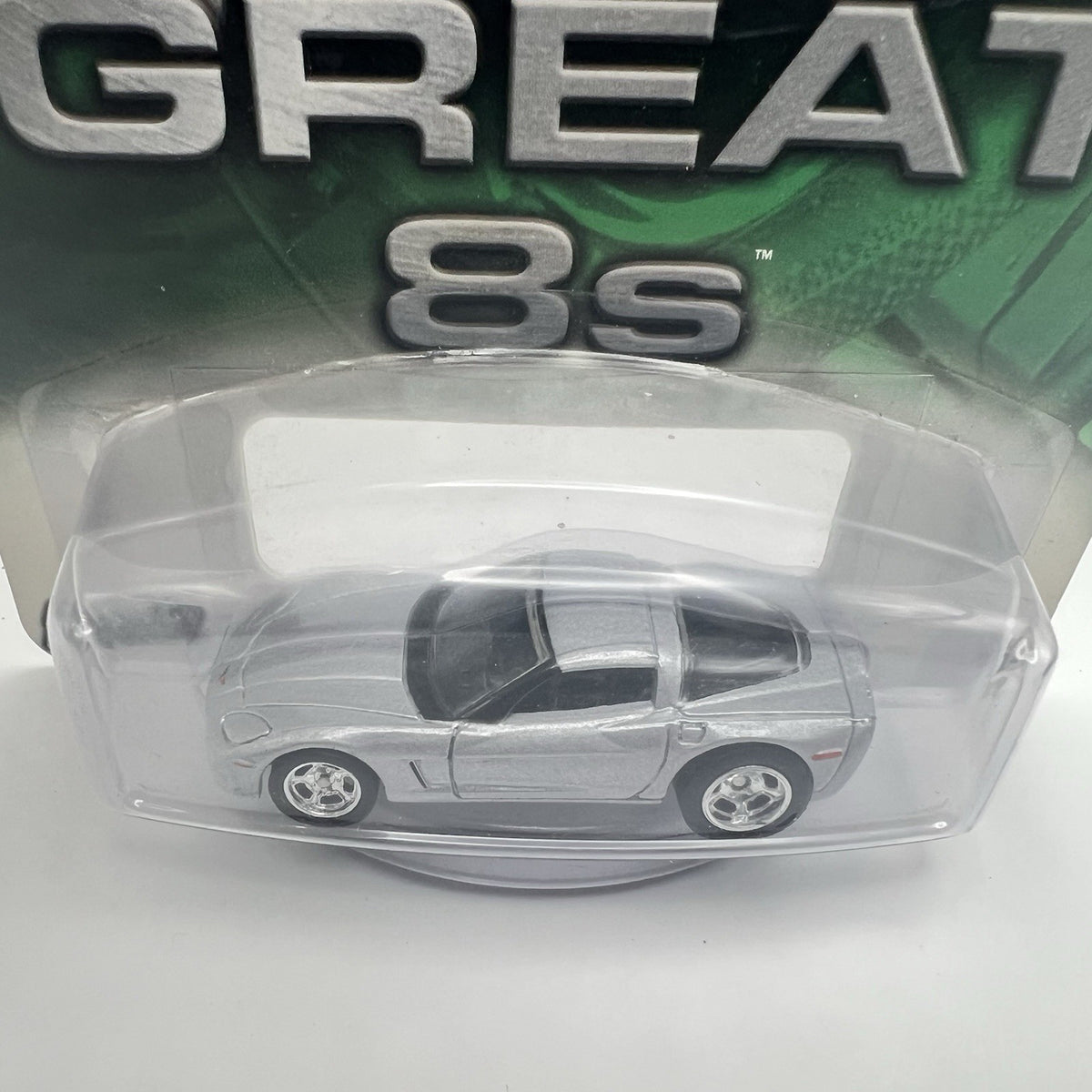 HOT WHEELS 2003 GREAT 8S C6 CORVETTE 1/4 CARDED VG