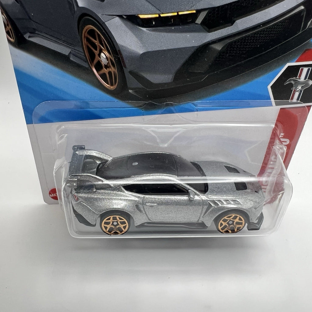 Hot Wheels Ford Mustang GTD Silver #34 Mainline 2025 Case B/C (InStock) New 60th
