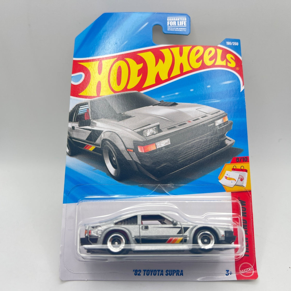 Hot Wheels 82 Toyota Supra Silver Then And Now 8/10 190/250 2026