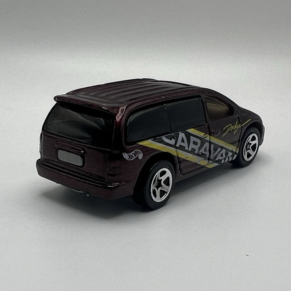DODGE CARAVAN/ 1998 Hot Wheels First Editions Series / Burgundy Metalflake